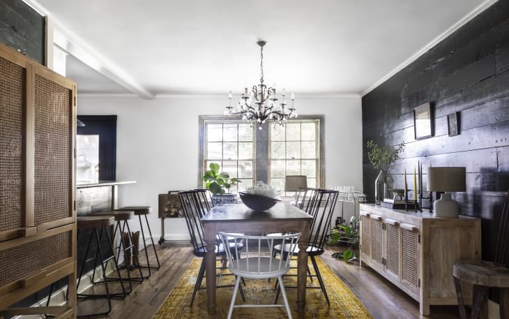 View of Exposed Wood Walls Farmhouse Ranch Inspiration | Apartment Therapy